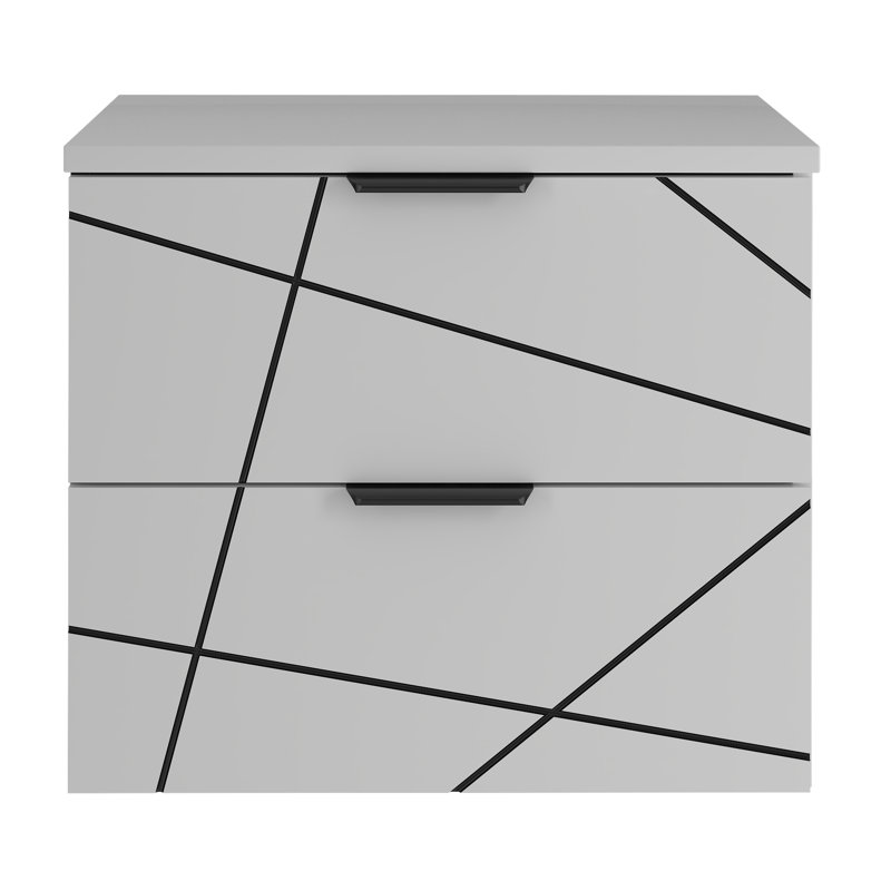 Aree Bathroom Storage, White