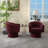 Iryanna 25.2'' Wide Tufted Swivel Barrel Chair-2027843188-2052745383