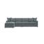 Kelsey Fabric 3 Pc Sectional-1479631415