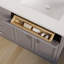 Capri III de 72 po Meuble-lavabo double en vison réfléchissant avec organisateur furtif-1318754130-1318754134
