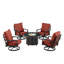 Temmo 4 - Person Patio Conversation Set with Cushions-1041041890