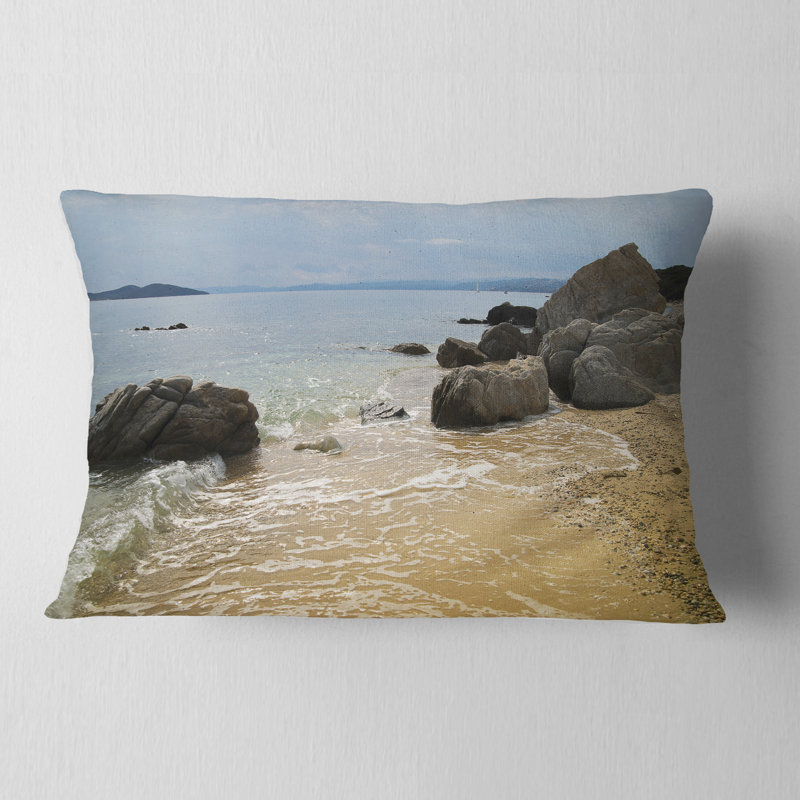 Coussin lombaire de roche de mer magnifique