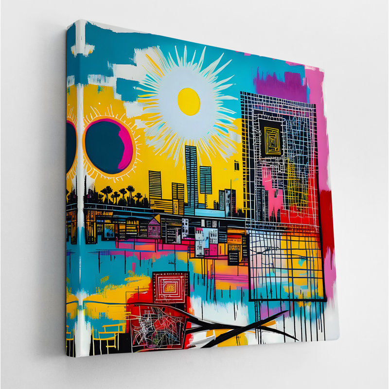 The Sun Always Rises, 48" H x 48" W