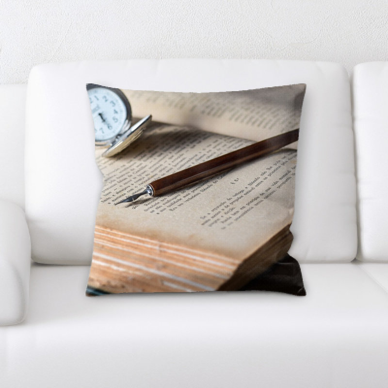 Microsuede Reversible Throw Pillow