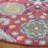 Christa Traditional Flatweave Fuchsia/Gold Area Rug-319917446