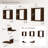 Wall-mounted Floating Wooden Shelves-1850008415