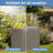 Decksplore 30 Gallons Water Resistant Resin Lockable Deck Box-122408945