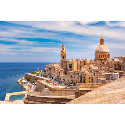 Valletta, Malta - Wrapped Canvas Print