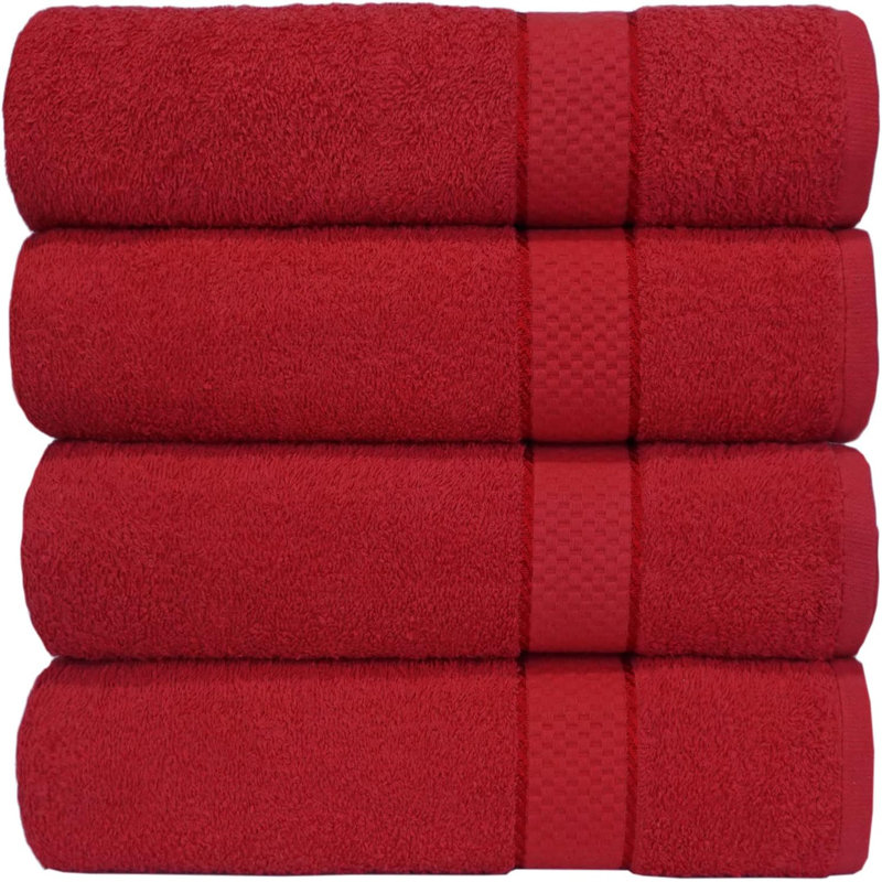 Casabella Premium Large Bath Sheet 80x140cm, Red