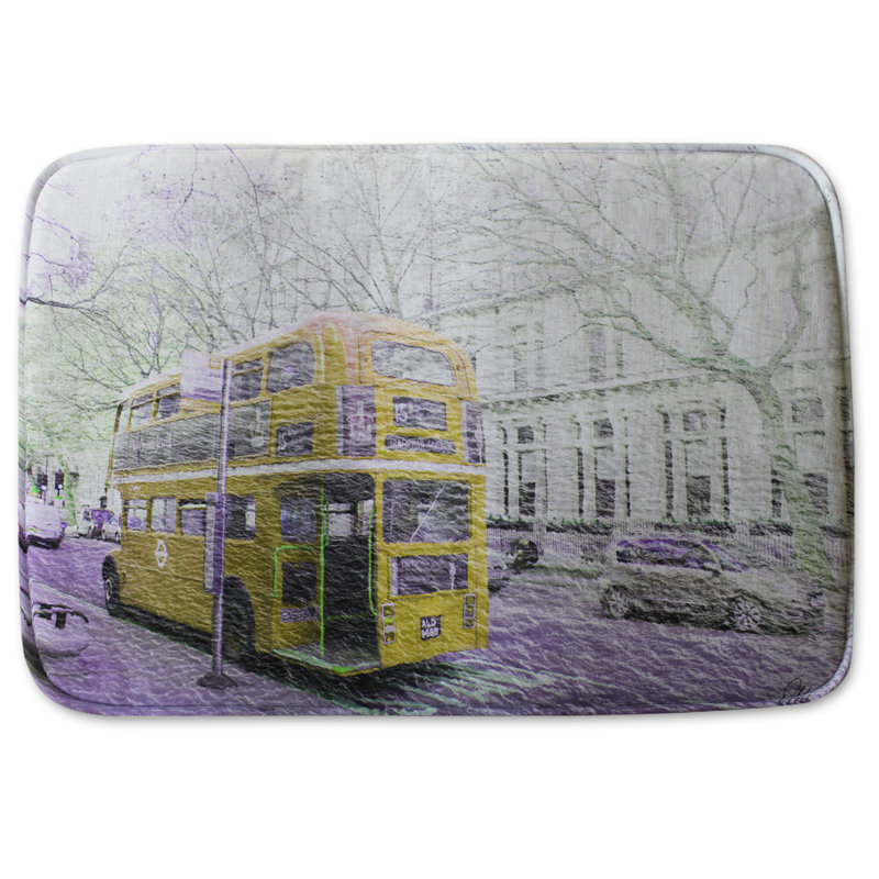 Bellamore Non-Slip, Yellow/Purple/Green