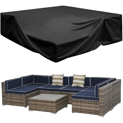 Water Resistant Patio Sectional Cover For Outdoor Furniture by Arlmont & Co.