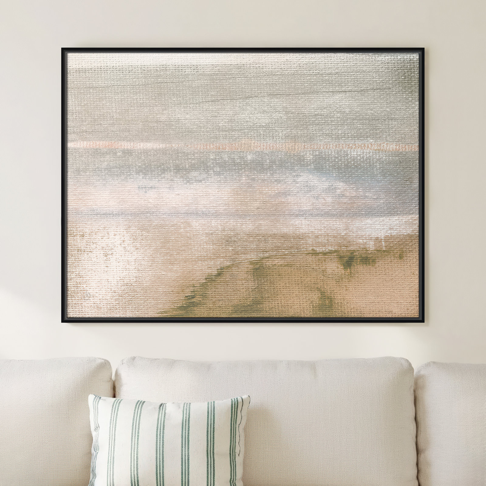Dusk On Sand Lake II by Susan Jill, Black, 41.5" W x 31.5" H