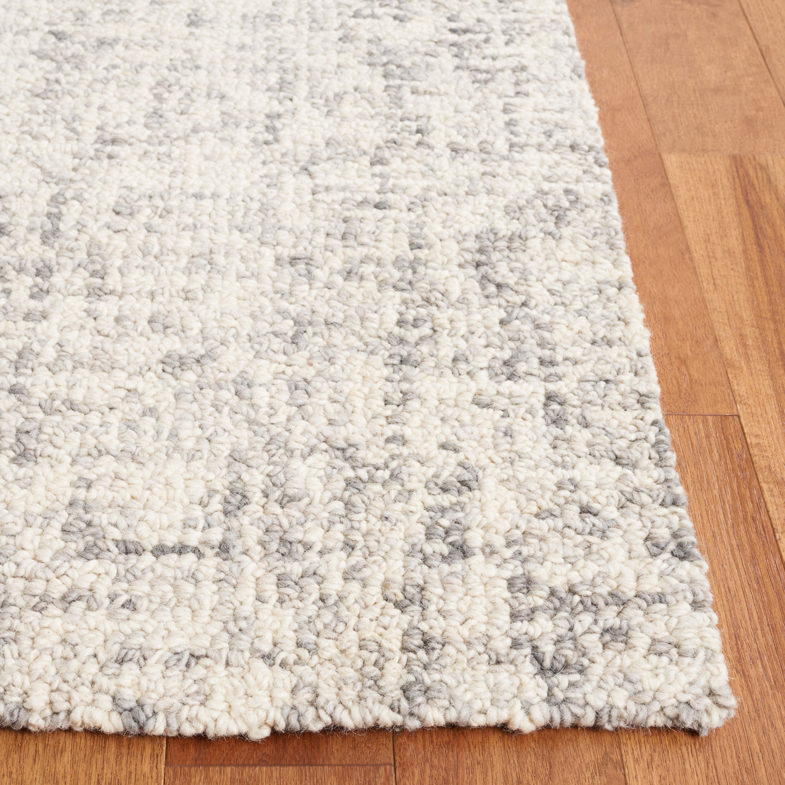 Evett Handmade Rug, Square 6'