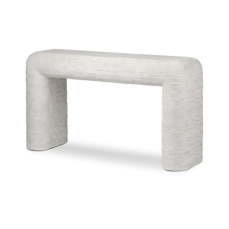 Console Agave - Béton lunaire lisse