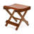 Andretti Solid Wood Accent Stool