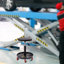 Fauteuil pivotant pneumatique réglable