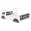 Lit plateforme classique avec roulettes en forme de voiture-115901118-115901117