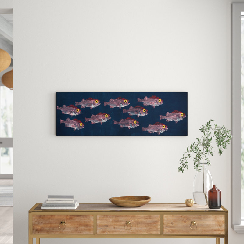 Wrapped Canvas Painting, 38cm H x 114cm W x 3.81cm D