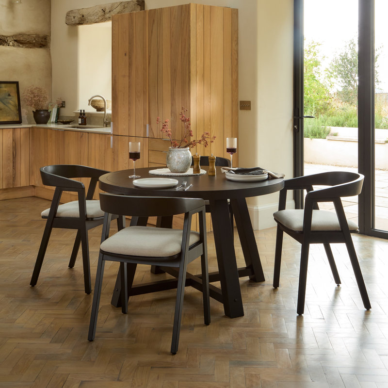 4 - Person Dining Set, Black
