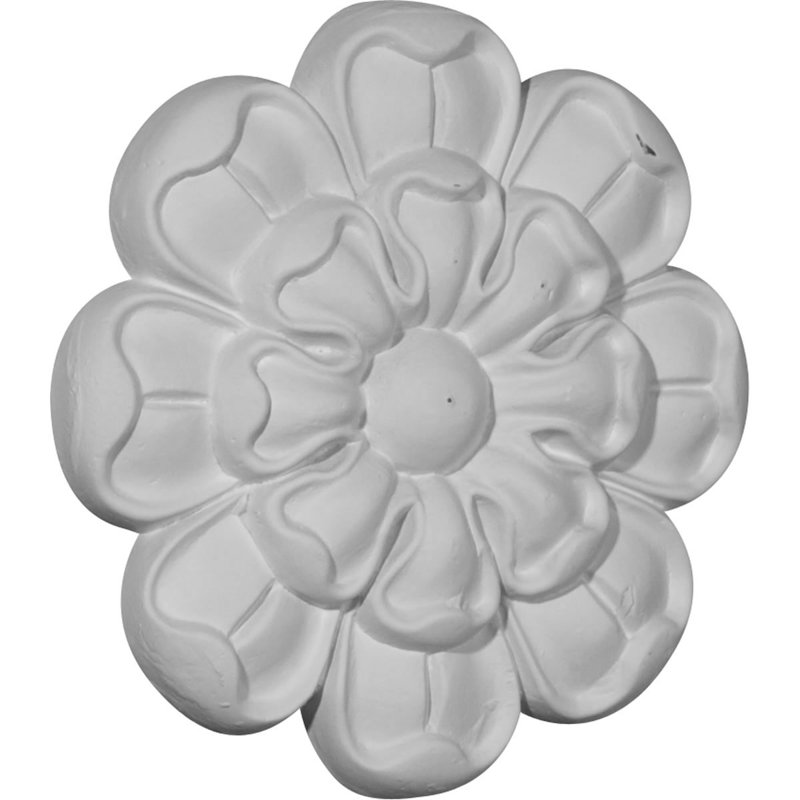 Brontes 5'' H x 5'' W x 625'' D Urethane Rosette Applique