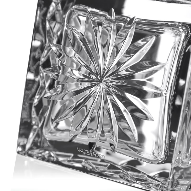 Lismore Square Decanter, Black