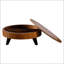 Table basse ronde 39,37 po avec espace de rangement-830810620-830810622-830810618