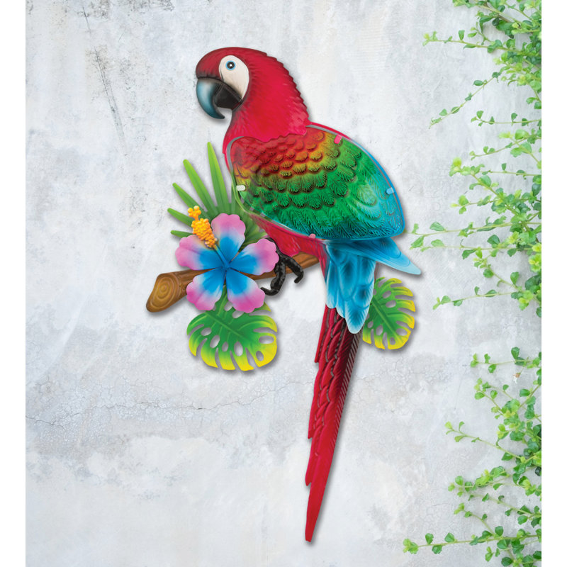 Macaw Wall Decor 21"