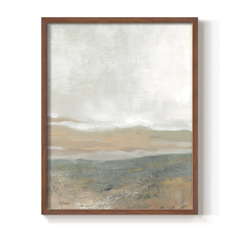 Earthy Textures, reproduction encadrée - bois massif, Brun, H 20 po x l 16 po