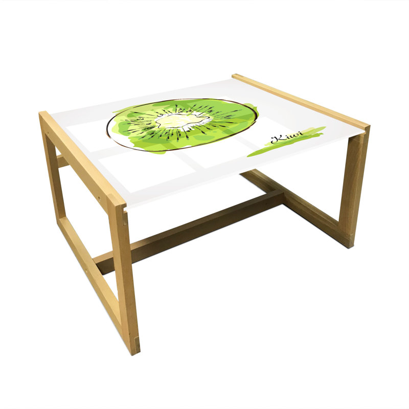 Jackques Sled Coffee Table, 62cm H x 74cm W x 40cm D
