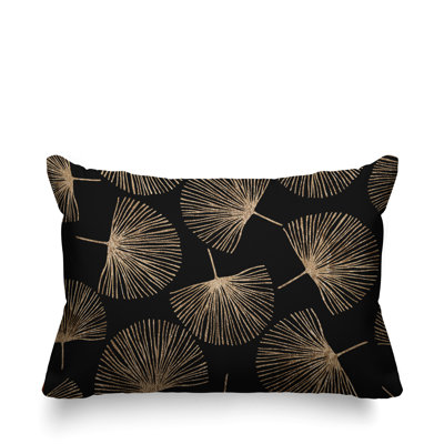 Floral Outdoor Reversible Throw Pillow