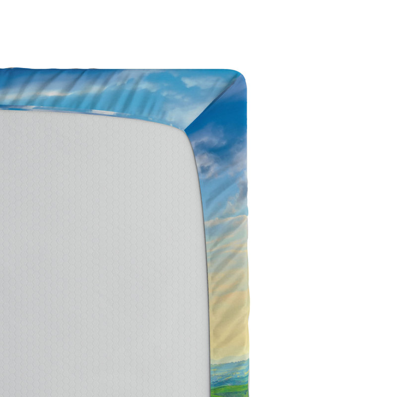 Microfiber Fitted Sheet, Twin Fitted Sheet