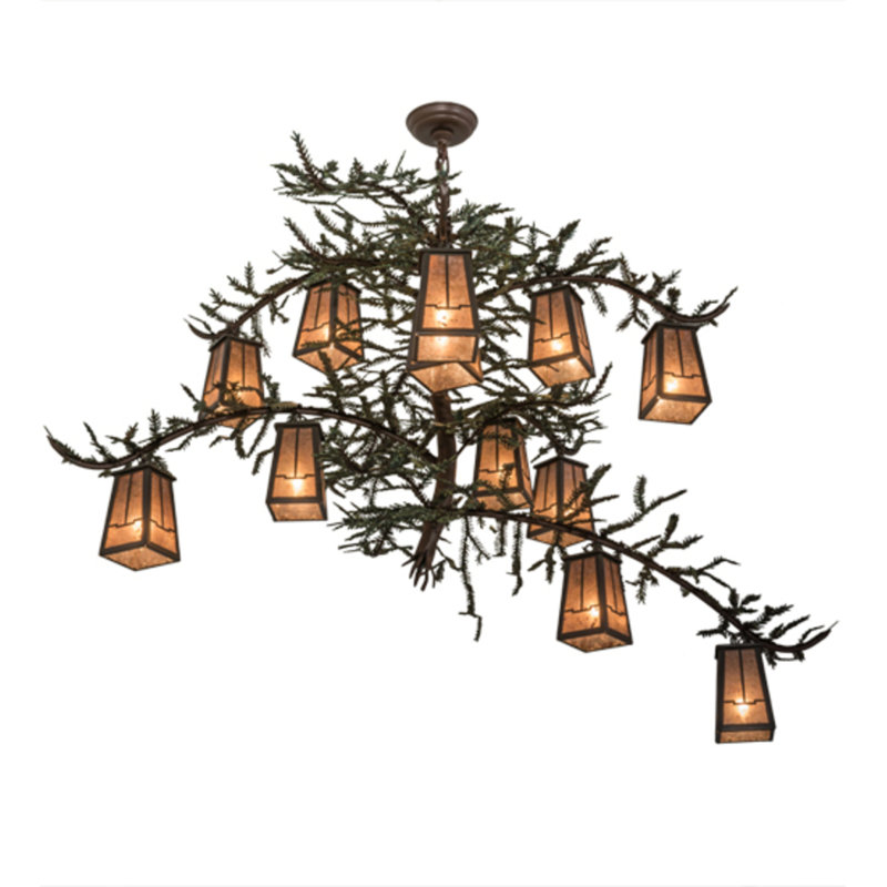 Jamire 12 - Light Dimmable Tiered Chandelier