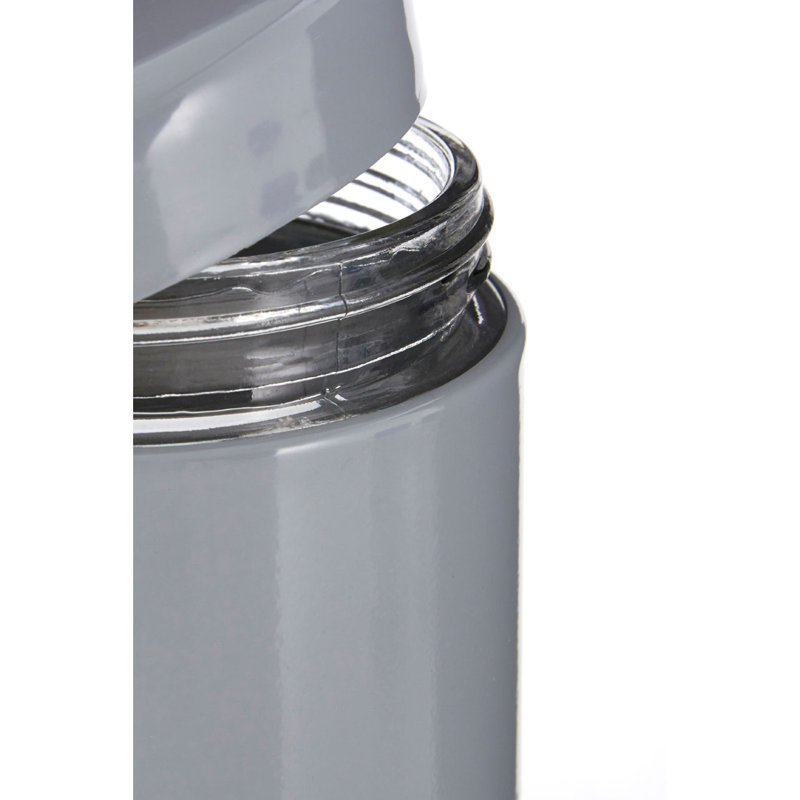 Metal Jar, Grey