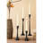Adalai Iron Tabletop Candlestick