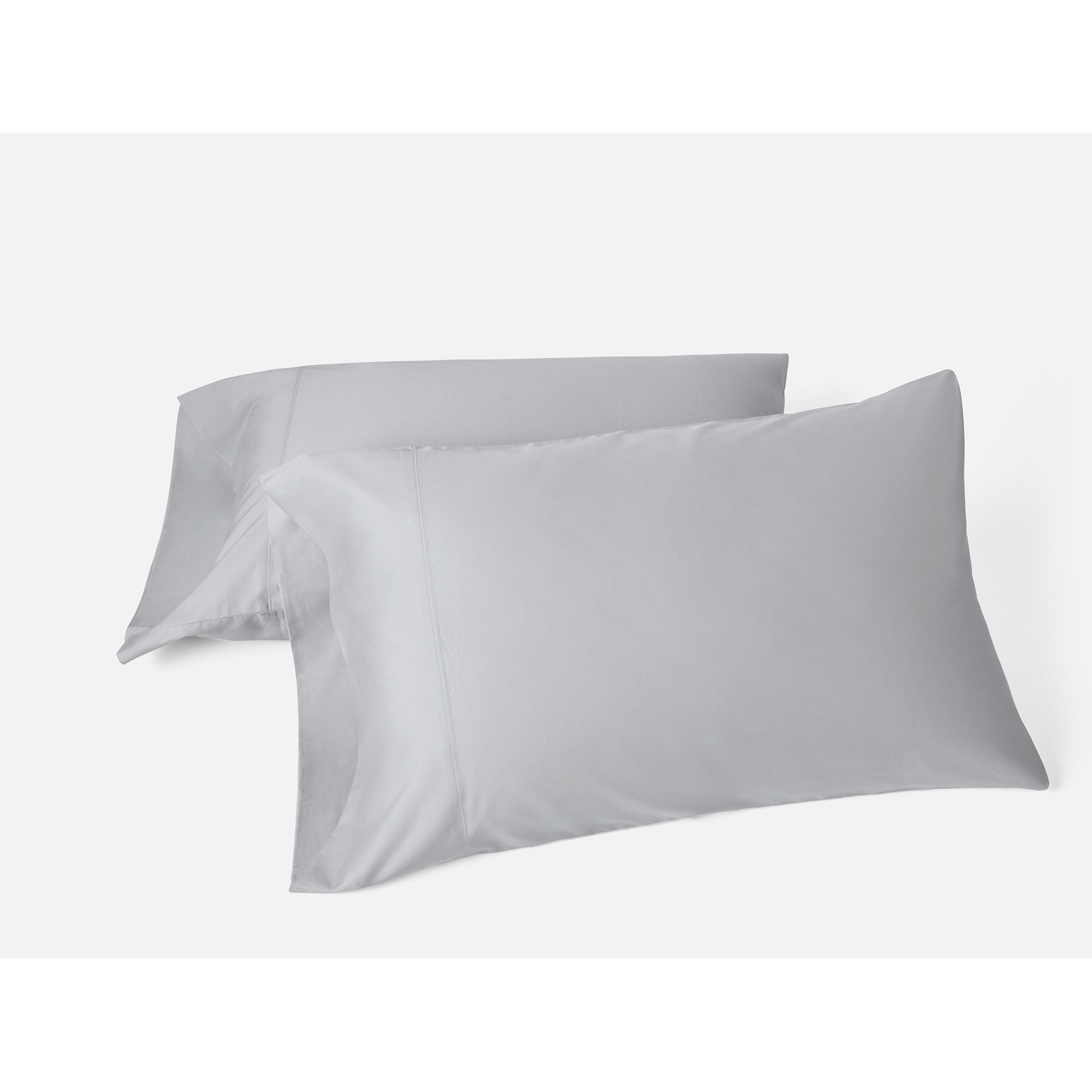 Cloud Soft Sateen 100% Cotton Sateen Pillowcase - Set of 2, Standard/Queen Pillowcase, Seal