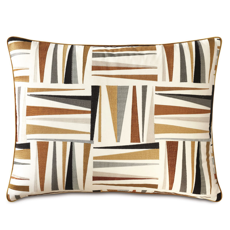 Taie décorative 100% coton Medara, Standard