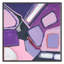 Abstract Inlay Abstractinlay - Cadre flottant, reproduction d'art sur toile-46817892-46817893