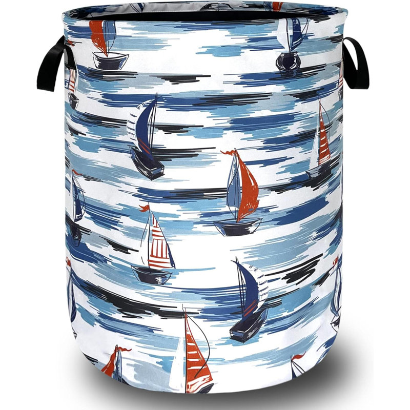 Panier à linge Nautique