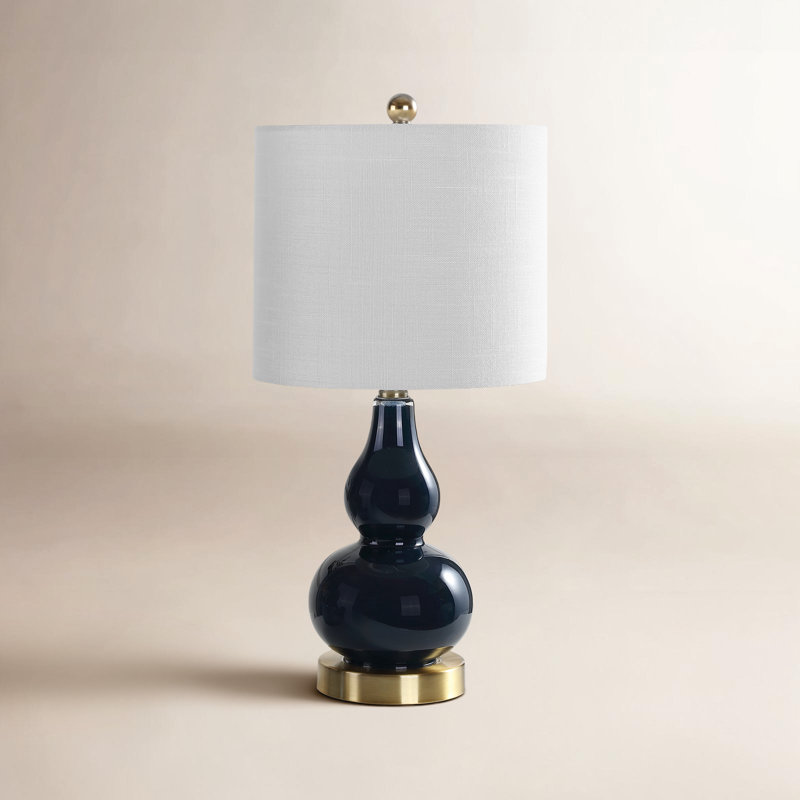 Galliano Table Lamp, Navy