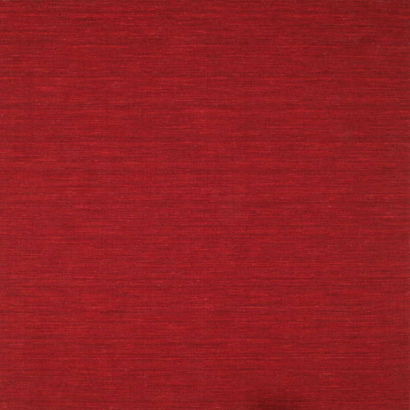 Tapis de zone rouge contemporaine, Carré 5 pi