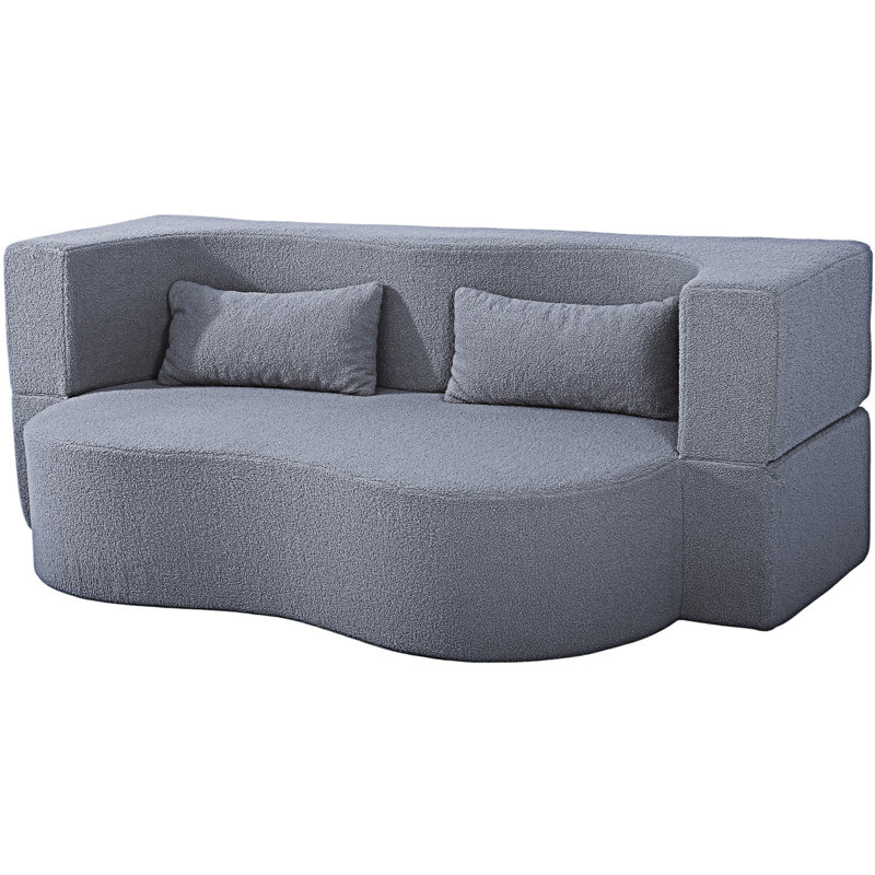 Convertible Sofa Bed, Gray