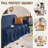 Wald Cat-Scratch Resistant Couch Cover, Durable Sofa Cover for 3 Cushion Couch Washable, Pet Friendly Couch Protectors Anti Slip  Love Seat Slipcovers for Dogs Pets-542375232-542375243