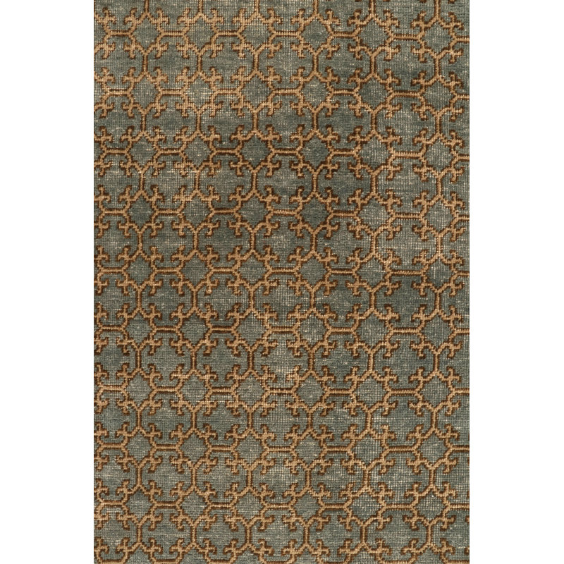 Distressed Homage Handmade Kilim Wool Floral Area Rug, Rectangle 10' x 14'