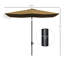 Parasol de marché rectangulaire 6,5 pi x 10 pi Outsunny-1708058558