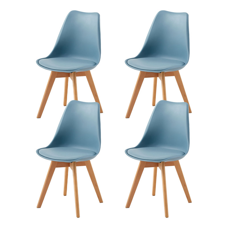 Nero Upholstered Dining Chair, Air Force Blue