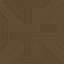 Carreau de porcelaine pour mur et plancher en bois au fini naturel brun 32 po x 32 po CROSS WOOD
