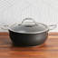 Anolon X Hybrid Cookware Nonstick Aluminum Nonstick Casserole Pan With Lid, 4-Quart