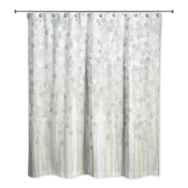 Rideau de douche Derak, Bleu