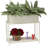 Garza 27.95" W 2-Tier Resin Planter Box-1802491419