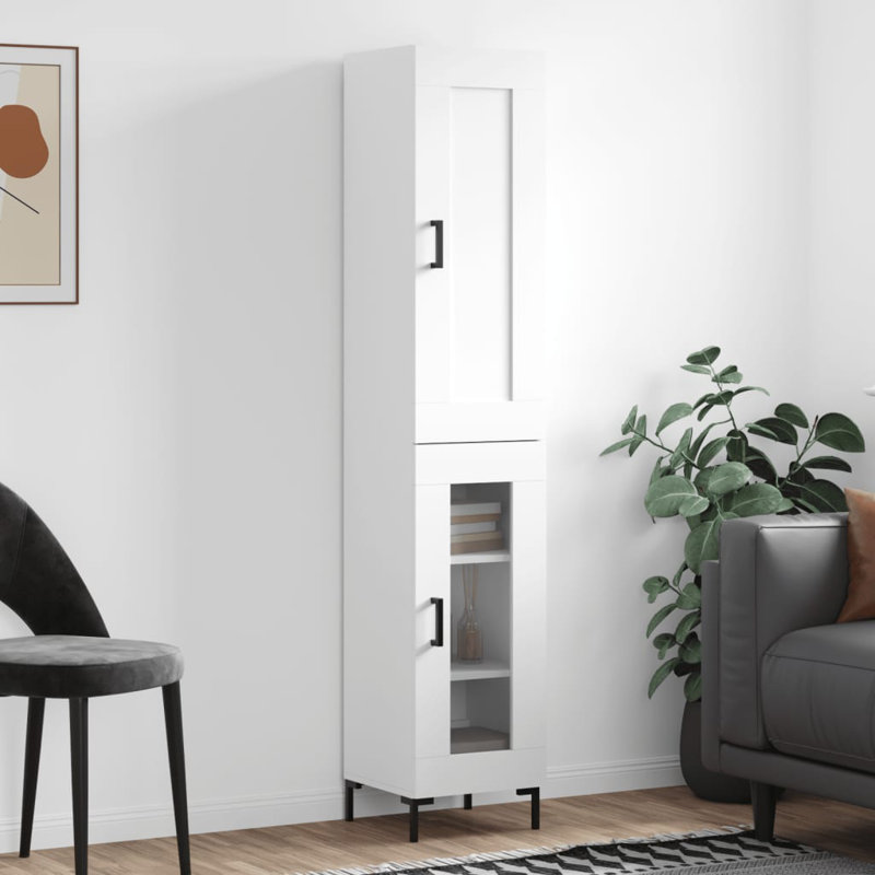 Millisan 34.5cm Sideboard, White